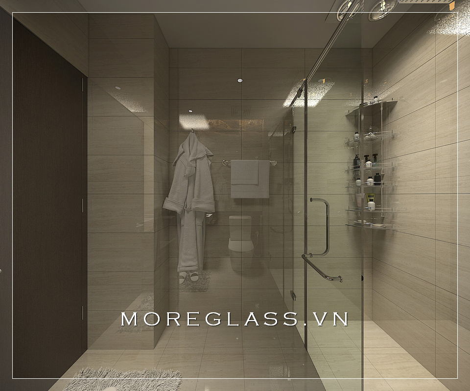 Mẫu vách kính tắm cao cấp